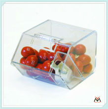 clear acrylic candy box,acrylic candy dispenser with scoop