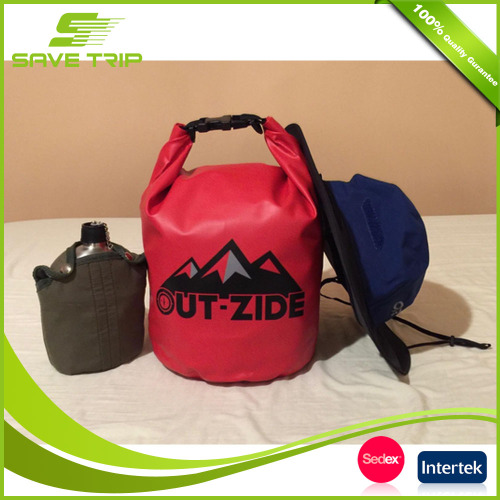 China Professional Factory 250D PVC 5L Roll Top Dry Bag that is ideal for Snowboarding and Skiing