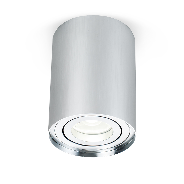 IP20 CE surface mounted led ceiling lights aluminium housing cylinder mount led downlight housing