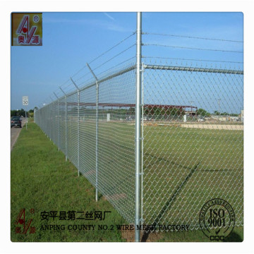 Wholesale chain link fence/chain link fence weight/used chain link fence for sale factory