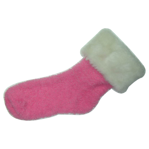 Plumy Ruffed Boden Socken