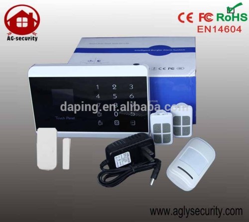 Wireless Home Alarm System With SMS/Phone Remote Control
