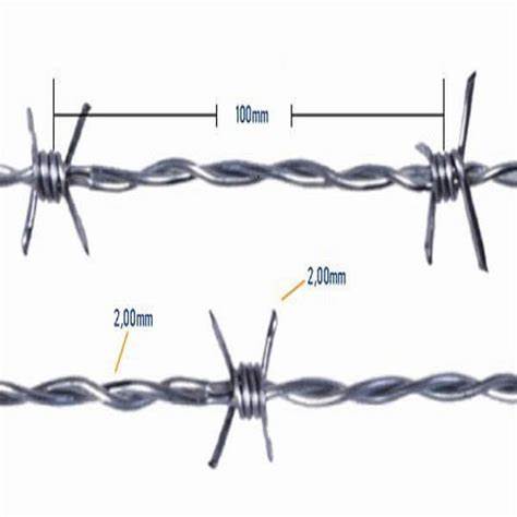 barbed galvanized steel wire the least expensive fencing option