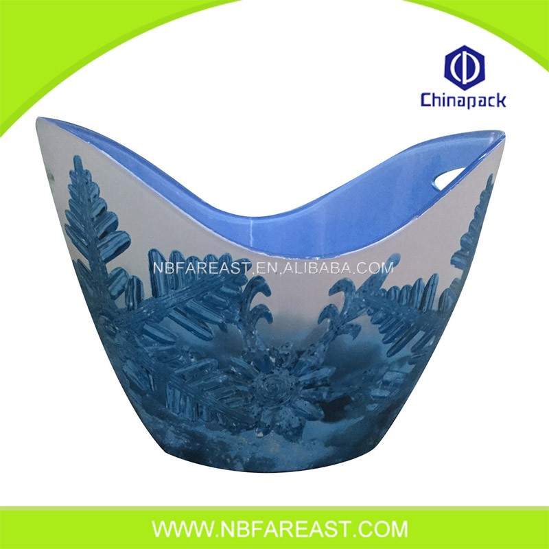Fabrik benutzerdefinierte Unabhängige design acryl eis eimer Factory custom Independent design acrylic ice bucket