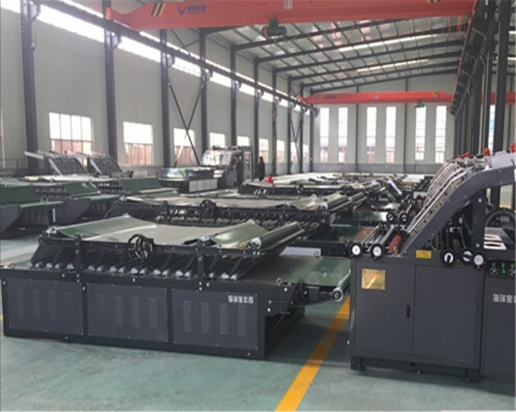 Canghai automatic corrugated box vacuum adsorb covering carton machine laminator