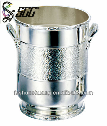 Stainless Steel Ice Bucket for Wine/Champagne Bucket/Restaurant Wine Cooler