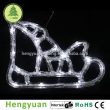 Acrylic Sled Christmas Decoration Light