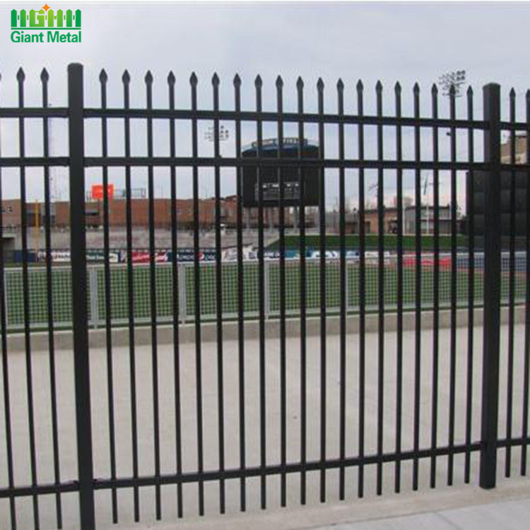 Spear Tops Forged Fence Ornamental Wrought Iron Fence