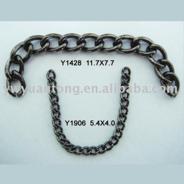 gun metal color jeans chain