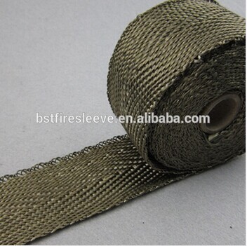 Heat Shield Exhaust Wrap Titanium Type