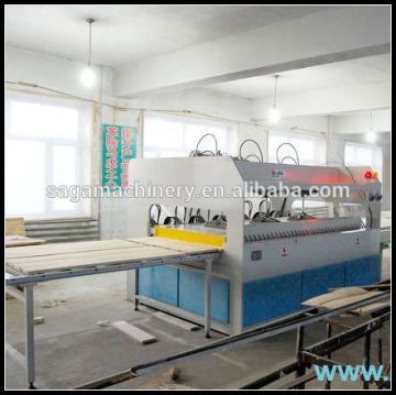 Saga high frequency edge gluing press machine for sale