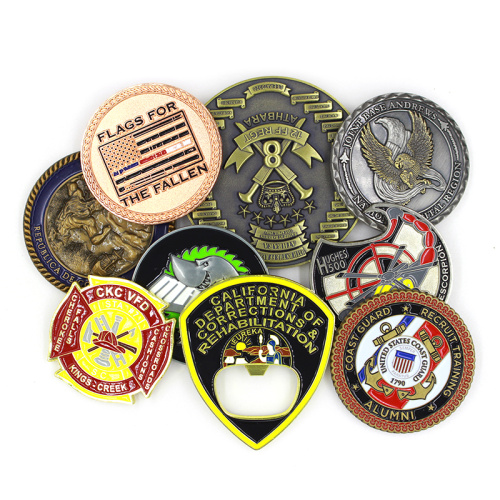 Custom Souvenir 3D Metal Engraved Military Challenge Coins