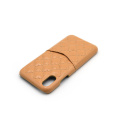 Maßgeschneiderte Slim Leder Card Slot Wallet Phone Case