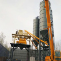 HZS50 precast mini fixed type concrete batching plant