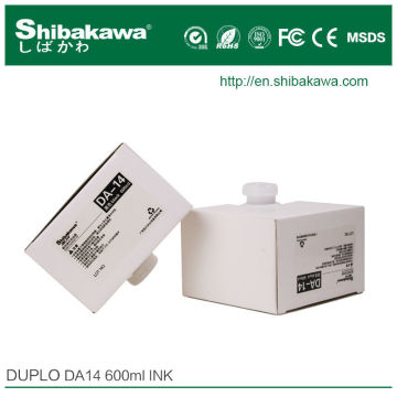 Digital duplicator ink in office Duplo DA14 ink
