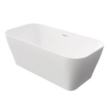 Square White Thinner Acrylic Freestanding Tub