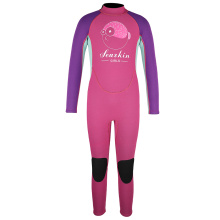 Seaskin 3/2mm Children Long Sleeve Back Zip Beach Diving Full Wetsuits