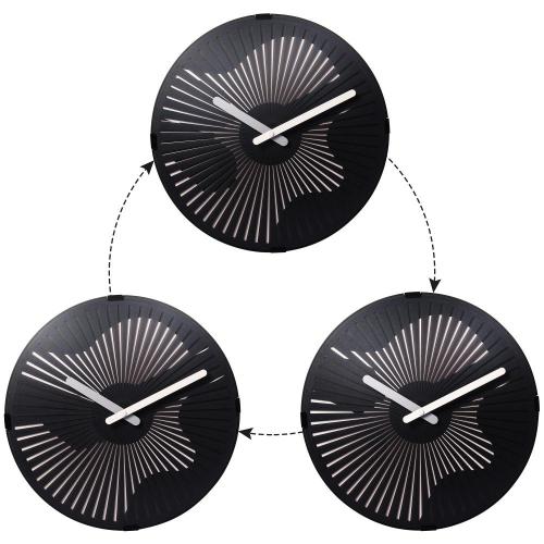 Moving Wall Clock-Gitarre