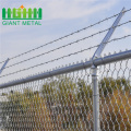 Intrekbare Roll Chain Link Fence Black Te koop