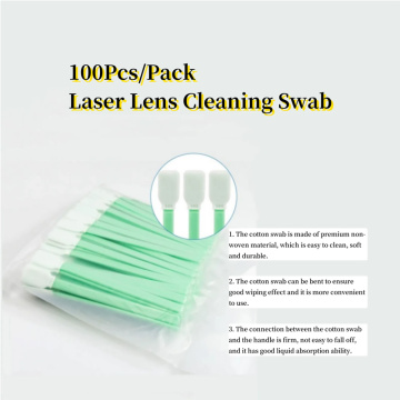 Industrial cleanroom dust-free cotton swab