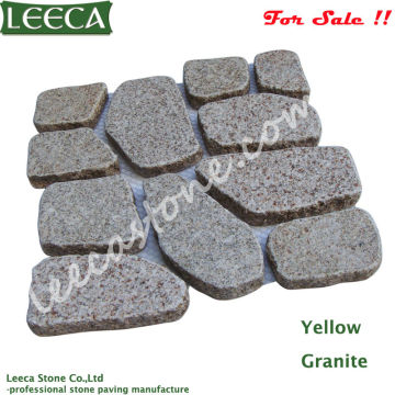 G682 yellow granite paving stone | outdoor paving stone on net