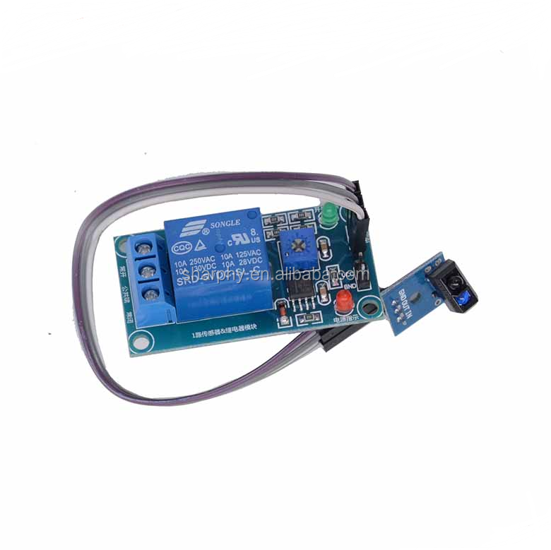 Infrared Sensor Module Tcrt5000 5v/12v Relay Line Tracing Module, High ...