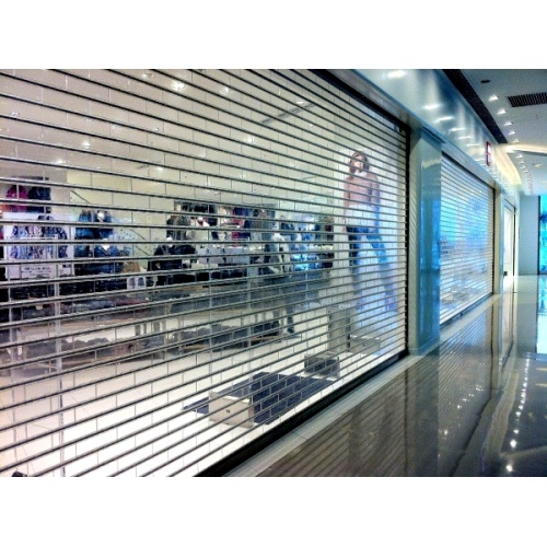 Exterior Usage Polycarbonate Rolling Shutter Door