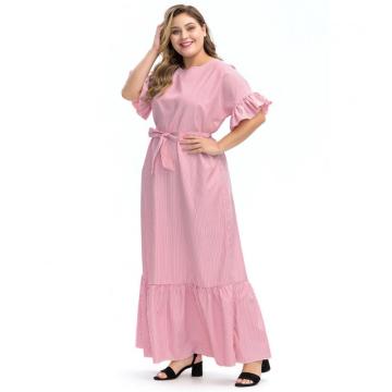 Plus Size Ruffle Maxi Dress