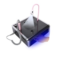 4-in-1 Nail Art Machine: Multi-functional Nail Suction Dust Collector & Drill Cleaner