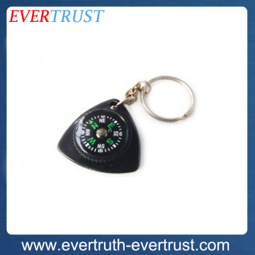 promotional outdoor custom mini keychain compass