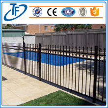 Powder Coated Pressed Spear Top Tubular fence