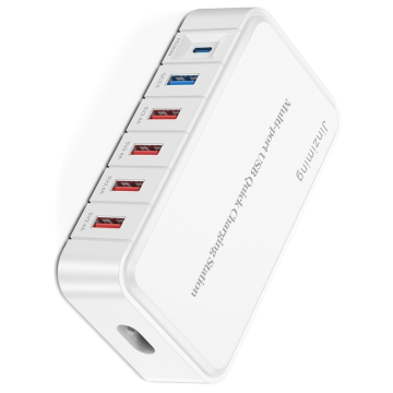 Stesen Pengecas USB 5V/2.4A 6 Port