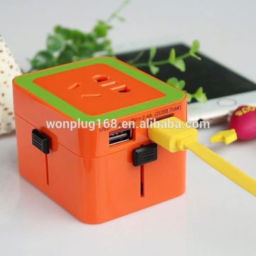 All in one Travel Adapter from with USB port