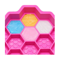 Гнуткая Creative Bee Honeycomb сіліконавыя Cake Mold