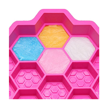 Fleksibel Kreatif Bee Honeycomb Silikon Cake Mold