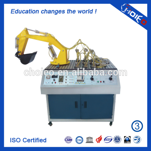 PLC Controlled Transparent Hydraulic Excavator Training Equipment,Educational Engineering Trainer,PLC Teaching Lab Kit