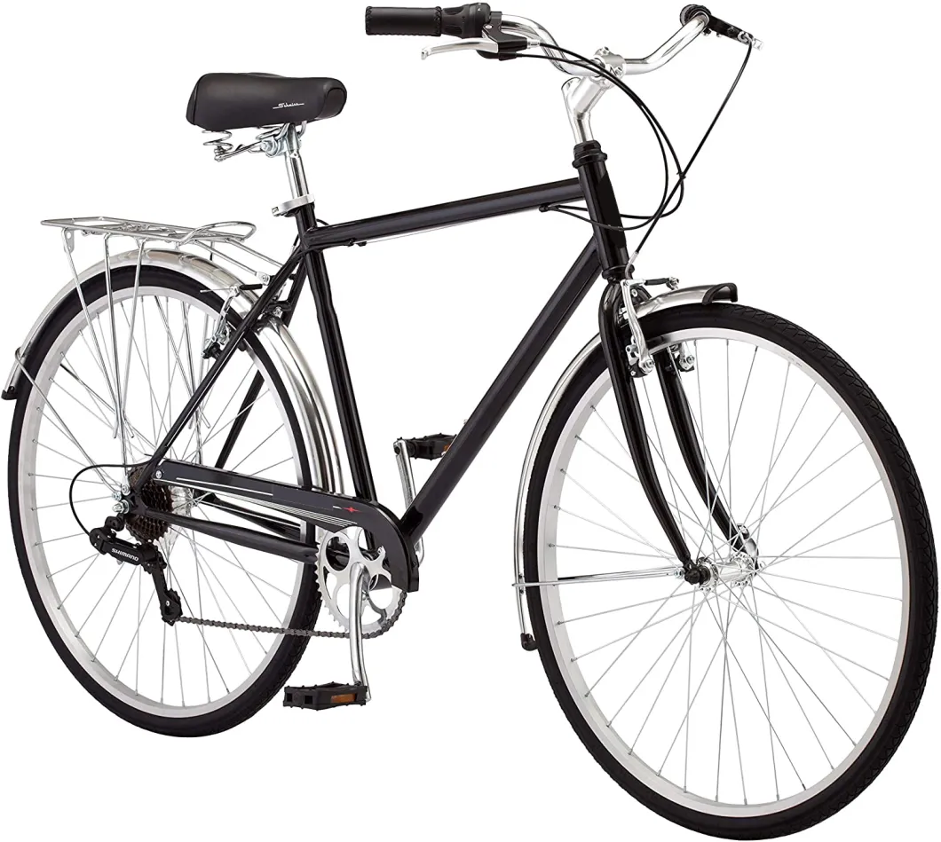 Hybrid Retro-Styled Cruiser, Step-Over or Step-Through Frame Option, 7-Speed Men Bike