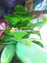 Fruit vegetable shape simulated man made sculpture watermelon statue