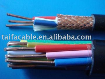 Cu/PVC/PVC solid conductor shielded control cable