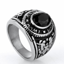 American Army Trendy Tide Royal Ring for men