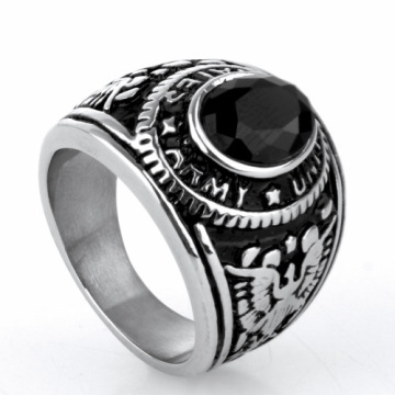 American Army Trendy Tide Royal Ring for men