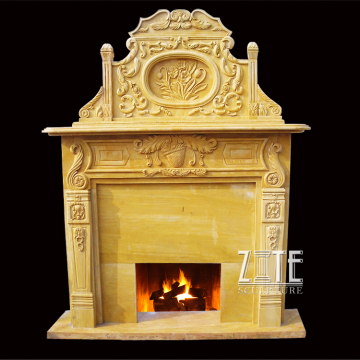 Modern Style Decorative Marble fireplace surround