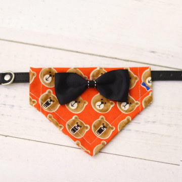 Bear Triangle Scarf Dog Cat Collar