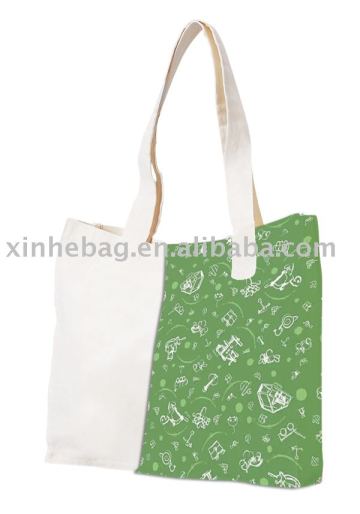 fashion lady cotton tote bag