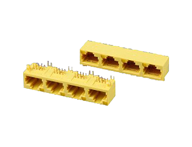 Volledige Plastic RJ45 JACK-kant-invoer