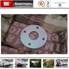 High Quality Custom zinced coating steel sheet metal Stamping round parts