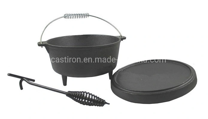 11PCS Cast Iron Ducth Oven Set BBQ Set Outdoor Camping Set