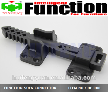 Furniture sofa sectional plastic connector,small plastic connector HF006