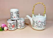 japanese style ceramic tea set made in china