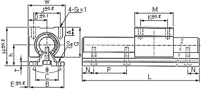 Sliding Rail System Linear Motion Guide Sbr20, High Quality Sliding ...